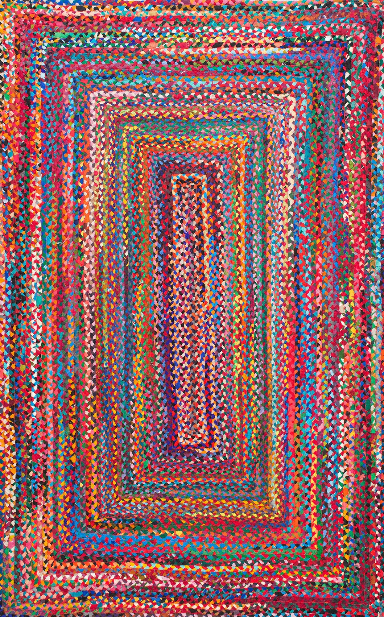 nuLOOM Tammara Bohemian Hand Braided Runner Rug, 2 6 x 12, Multi