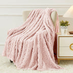 Aganear Fleece Blanket Queen Size - Plush Fuzzy Cozy Sof Blanket For Couch, Sofa, Bed, Office, Decorative Present For All Season