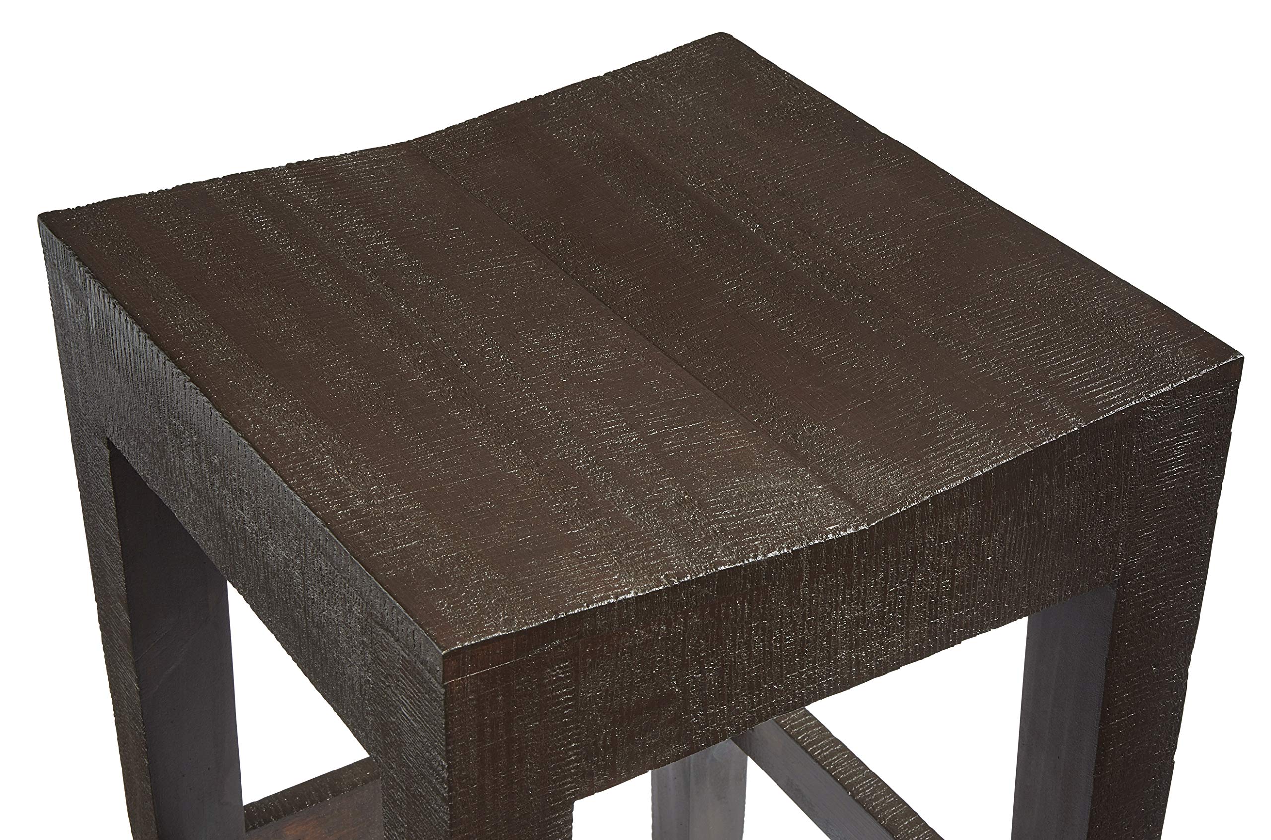 Progressive Furniture Farmhouse Counter Stools Set of 2, Brown