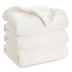 Bedsure Sherpa Fleece Blankets Queen Size For Bed - Thick And Warm Blanket For Winter, Soft Fuzzy Plush Queen Blanket For All Se