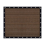 Vicllax Shade Fabric Sun Shade Cloth Privacy Screen With Grommets For Patio Garden Pergola Cover Canopy 10X12 Ft, Mocha