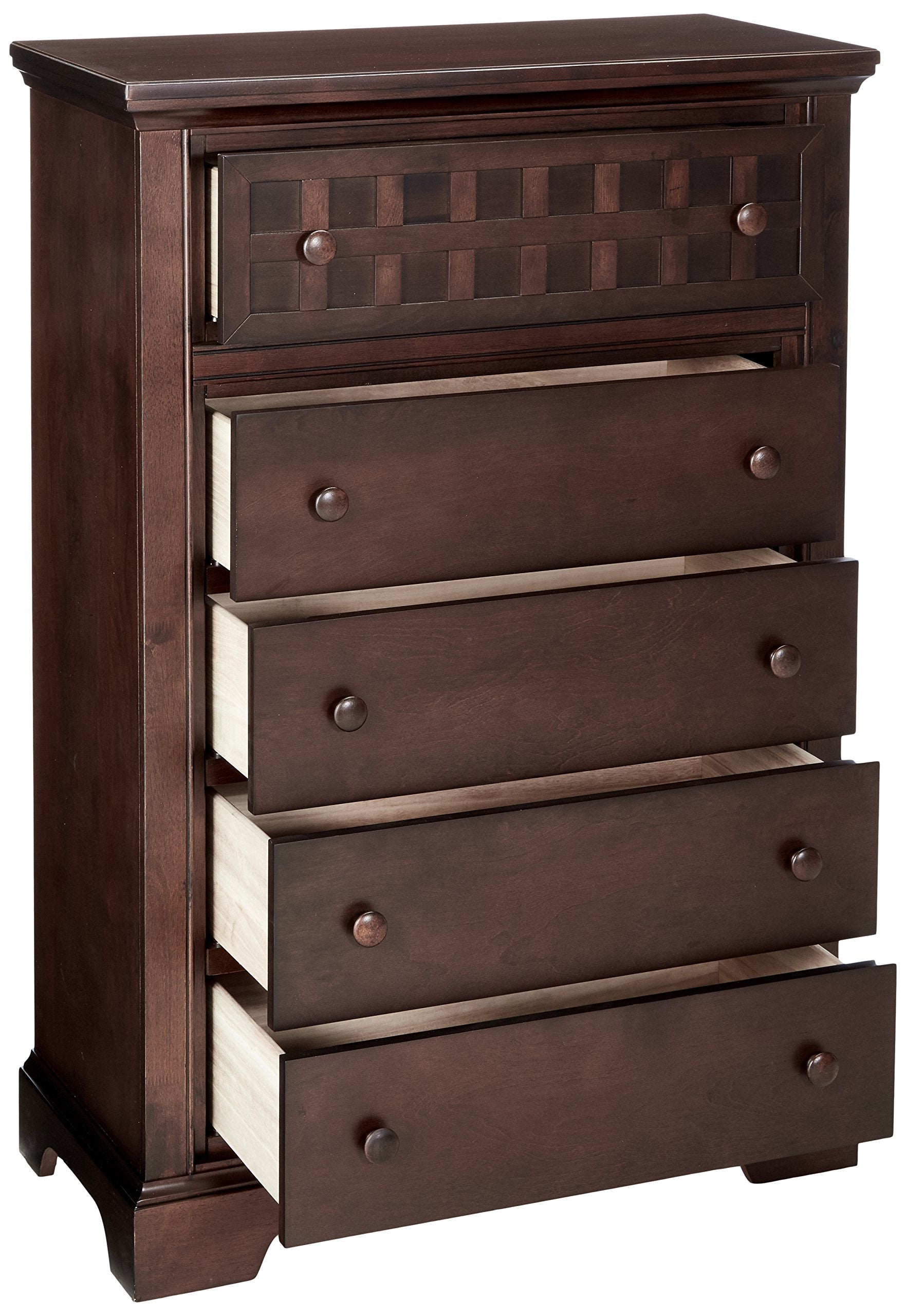 Progressive Furniture Casual Traditions Chest, 36&quot; X 17&quot; X 52&quot;, Walnut