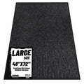 Front Door Mat Indoor Outdoor Entrance, 48 x 72 All-Season Heavy Duty Waterproof Doormat, Non-Slip Absorbent Entryway Mat, Easy 