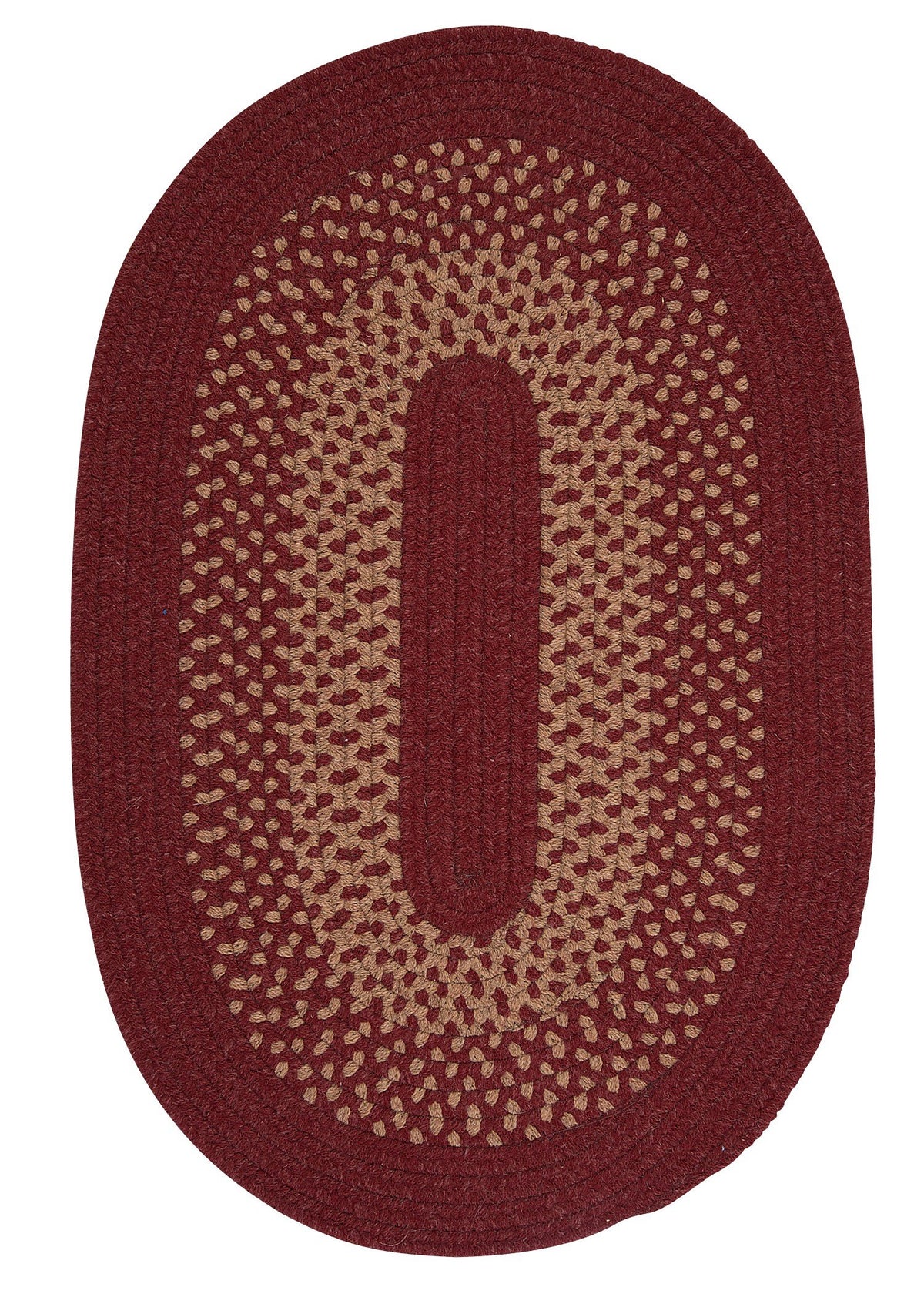 Madison Round Area Rug, 12-Feet, Holly Berry