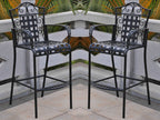 International Caravan Mandalay Outdoor Bar Stools - Set Of 2