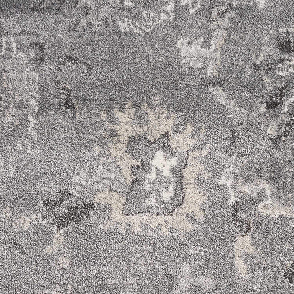 HomeRoots Decor 8'10-inch x 13' Polypropylene Grey Area Rug