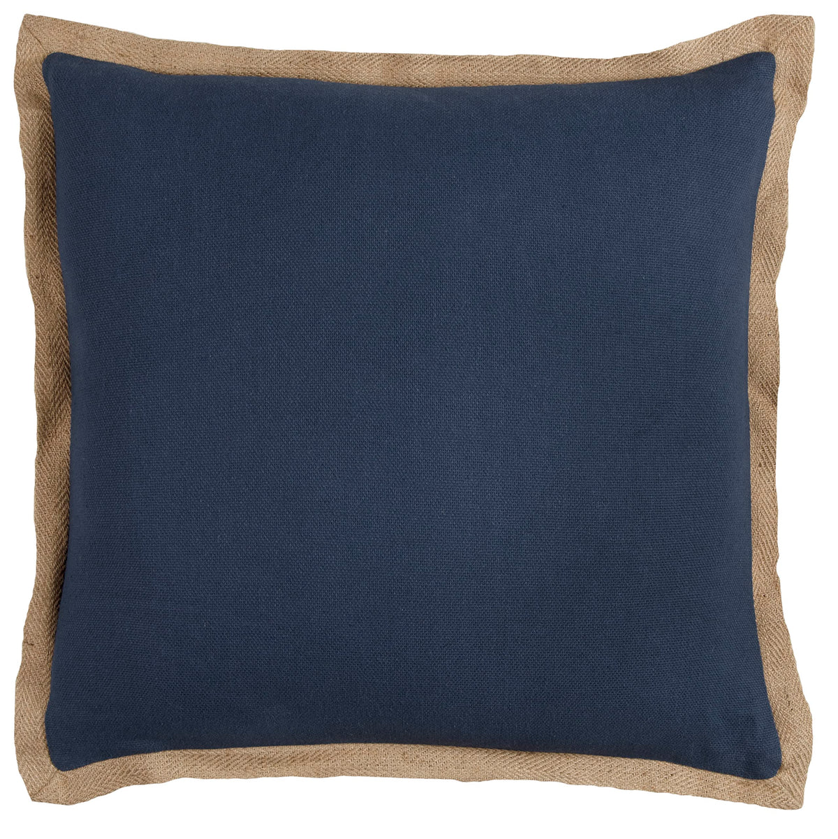 Rizzy Home | T10509 | 22&quot;x22&quot; Blue/Neutral/ Decorative Pillow | Down Fill