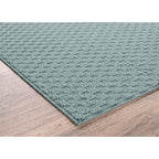 Garland Rug Town Square Sea Foam 6' X 9' Stain Resistant Indoor Area Rug