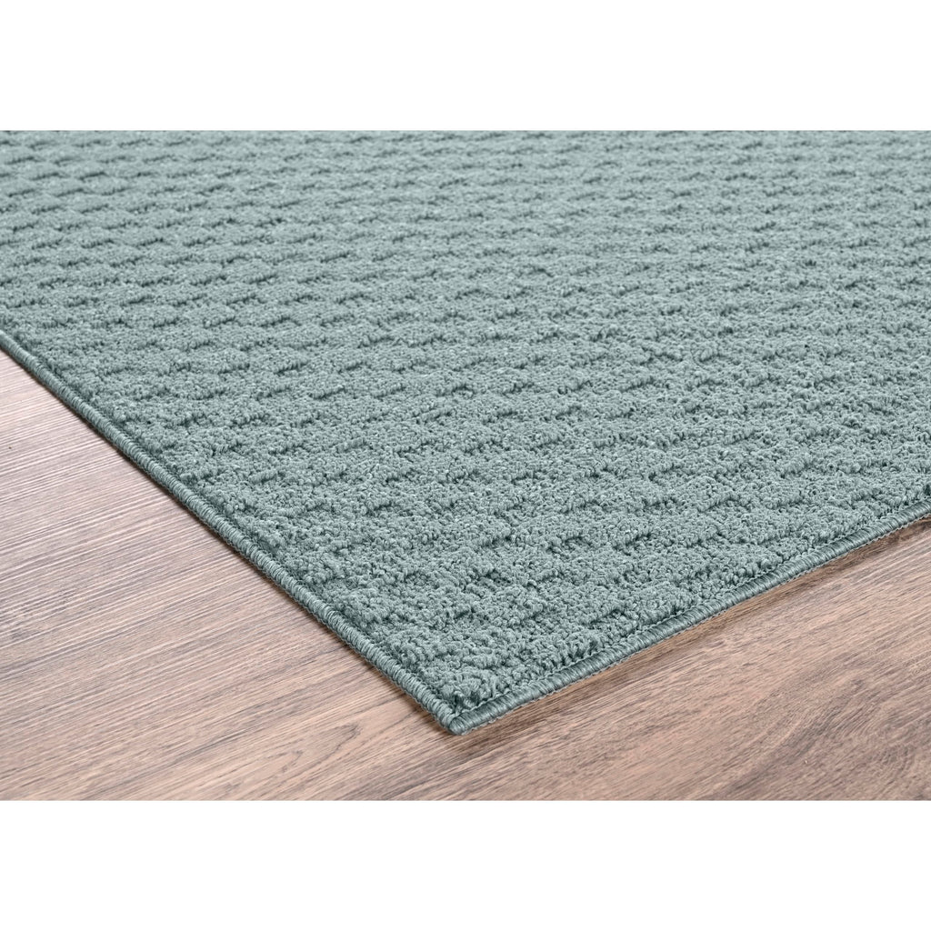 Garland Rug Town Square Sea Foam 8' X 10' Stain Resistant Indoor Area Rug