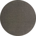 Unique Loom Collection Casual Transitional Solid Heathered Indoor/Outdoor Flatweave Area Rug (13' Round, Black/Ivory)