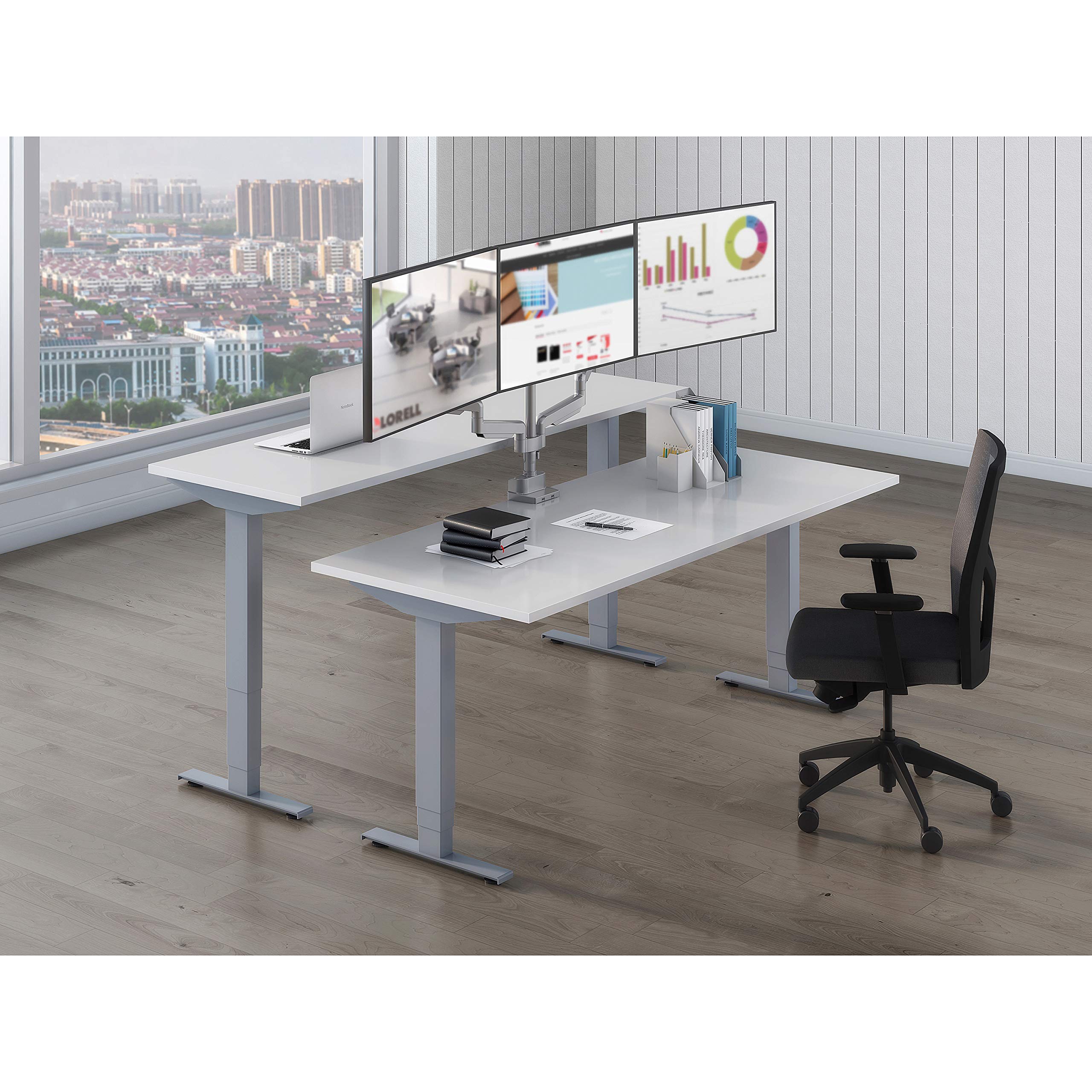 Lorell, LLR62560, Width-Adjustable Training Table Top, 1 Each