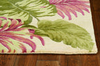 HomeRoots 7' x 9' Wool Beige Area Rug