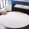 SAFAVIEH Vision Collection Round Rug - 10 Round, Ivory, Contemporary Design, Stain Resistant, Ideal for High Traffic Areas in L