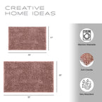 Creative Home Ideas Pink Bathroom Sets With Shower Curtain And Rugs| Shower Curtain Sets With Rugs Includes Shower Curtain, Line