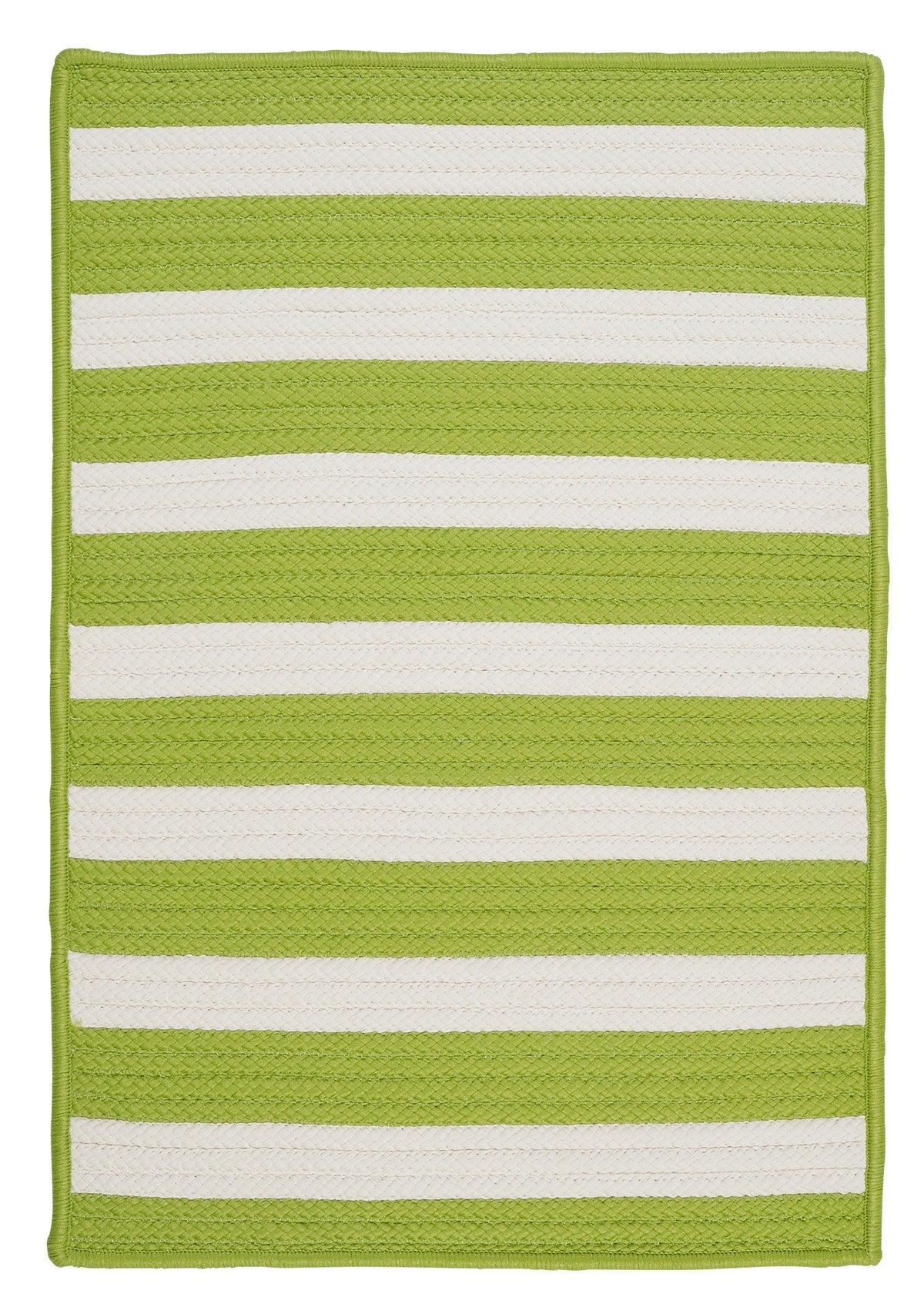 Stripe It Rug, 12 By 15-Feet, Bright Lime