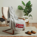 Foco Arizona Cardinals Nfl Big Logo Cloud Sherpa Blanket