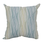 Blazing Needles Square Polyester Jacquard Throw Pillows, 17", Clove Seagla 4 Count