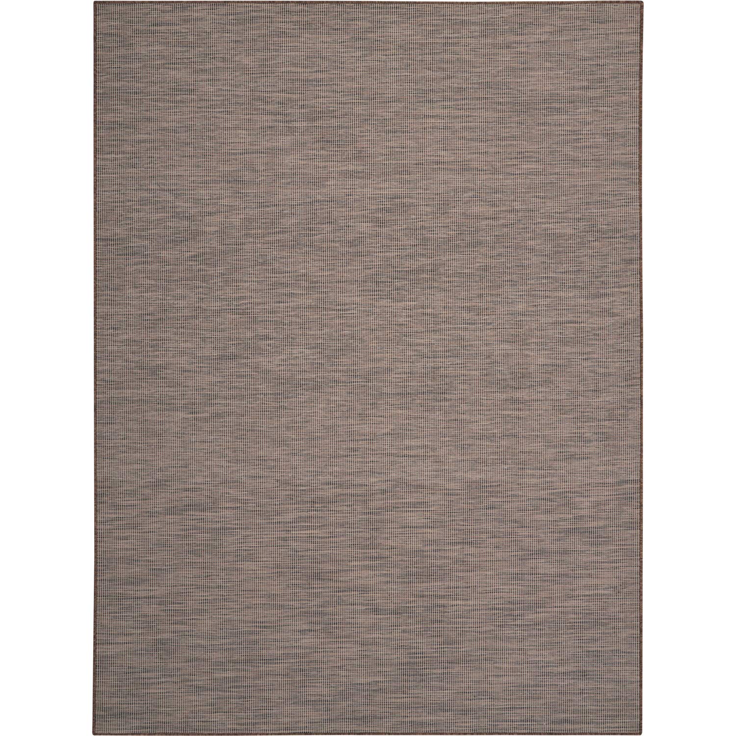 Nourison Positano Indoor-Outdoor Natural 6' X 9' Area Rug, Easy Cleaning, Non Shedding, Bed Room, Living Room, Dining Room, Back