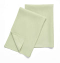 Solino Home Linen Kitchen Towels Set of 2 - Sage Green 17 x 26 Inch - 100% Pure Linen Kitchen/Tea Towels - Machine Washable and 