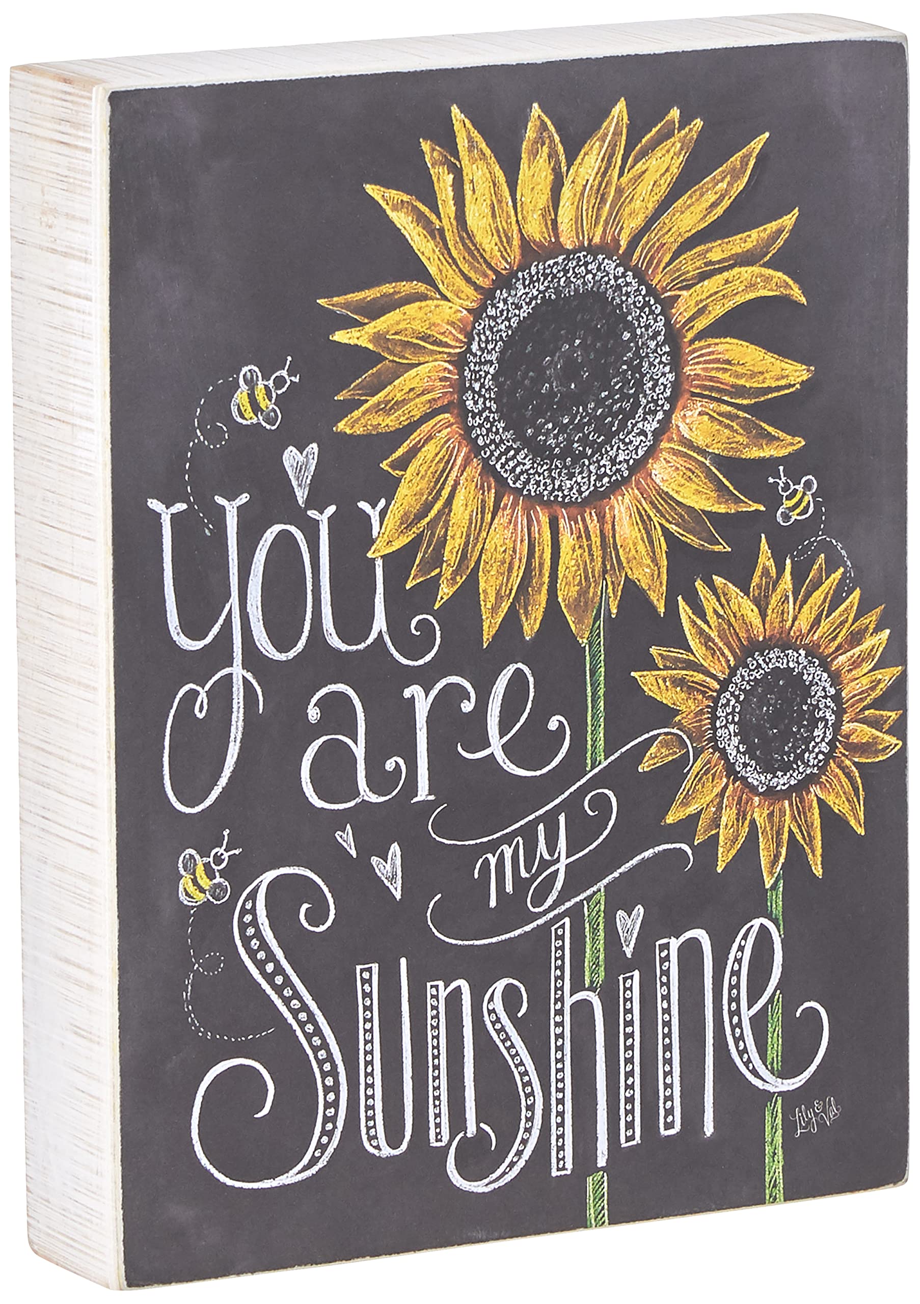 Primitives by Kathy Chalk Sign, Sunflowers - You Are My Sunshine (26853) Bedroom