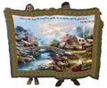Pure Country Weavers Springtime Glory Blanket By James Lee - This Is The Day The Lord Has Made - Scriptures - Psalm 118:24 - Rel