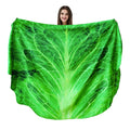 Vessia Lettuce Throw Blanket, Realistic Funny Food Blanket For Adults And Kids, 300Gsm Giant Soft Vegetable Blanket For Couch,So