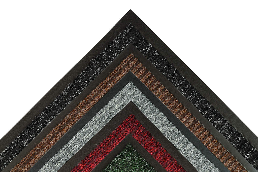 Notrax 117 Heritage Rib Entrance Mat, For Home Or Office, 4' X 6' Brown