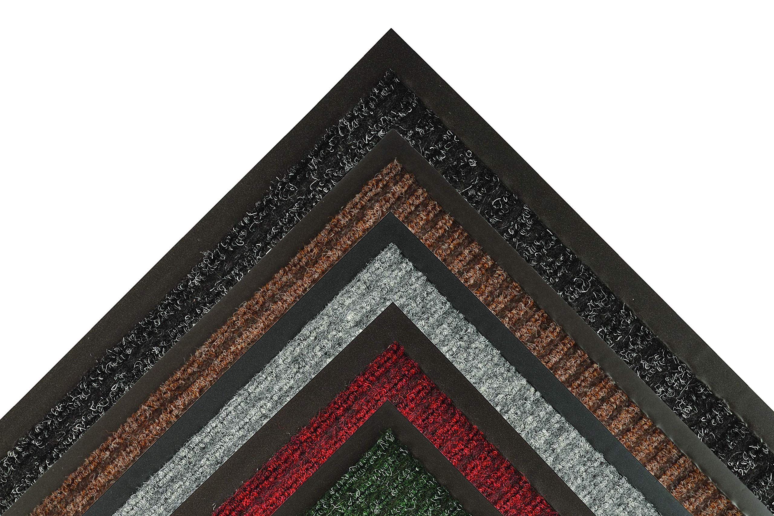 Notrax 117 Heritage Rib Entrance Mat, For Home Or Office, 4' X 6' Brown