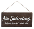 No Soliciting Sign for House Funny - No Soliciting Sign For Door - Seriously, Please Dont Make It Weird