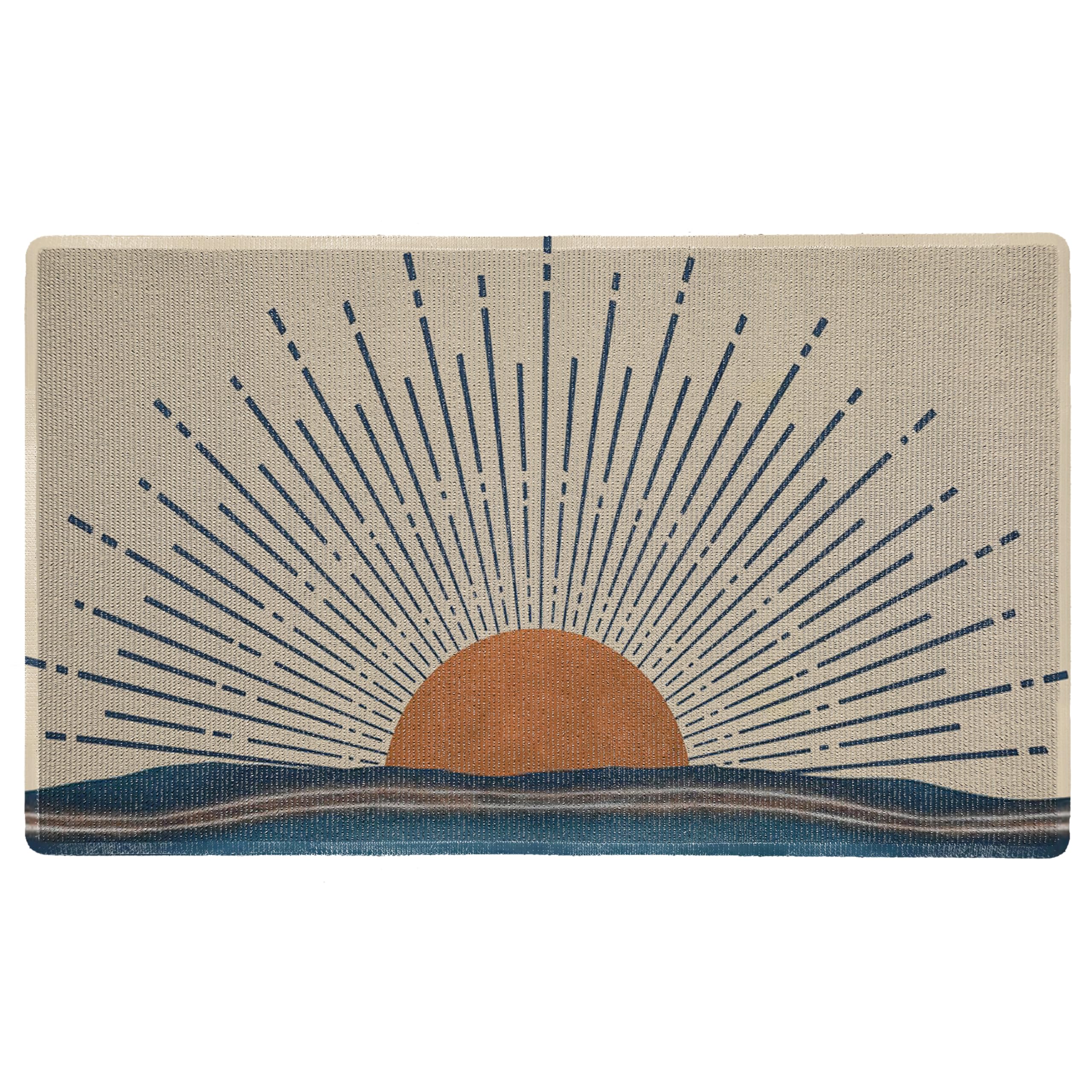 986-Nogrit Boho Coir Doormat For Outdoor Entrance,Boho Front Door Mats Outdoor,Boho Welcome Mat,Boho Door Mat Outdoor,Boho Indoo