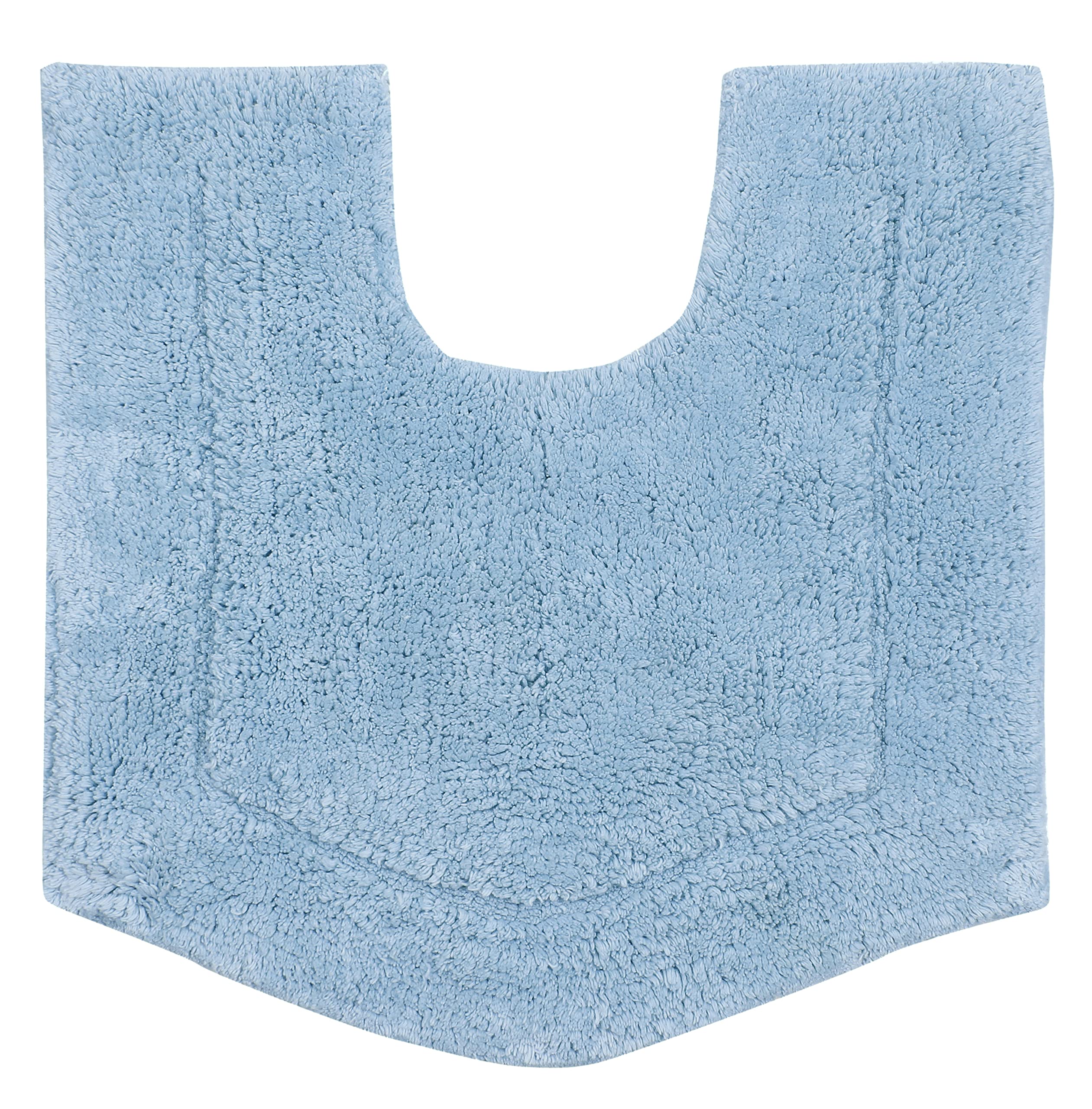 Home Weavers Waterford Collection 100% Cotton Tufted Bath Rug, Extra Soft And Absorbent Bath Rugs, Non-Slip Plush Bath Carpet, M