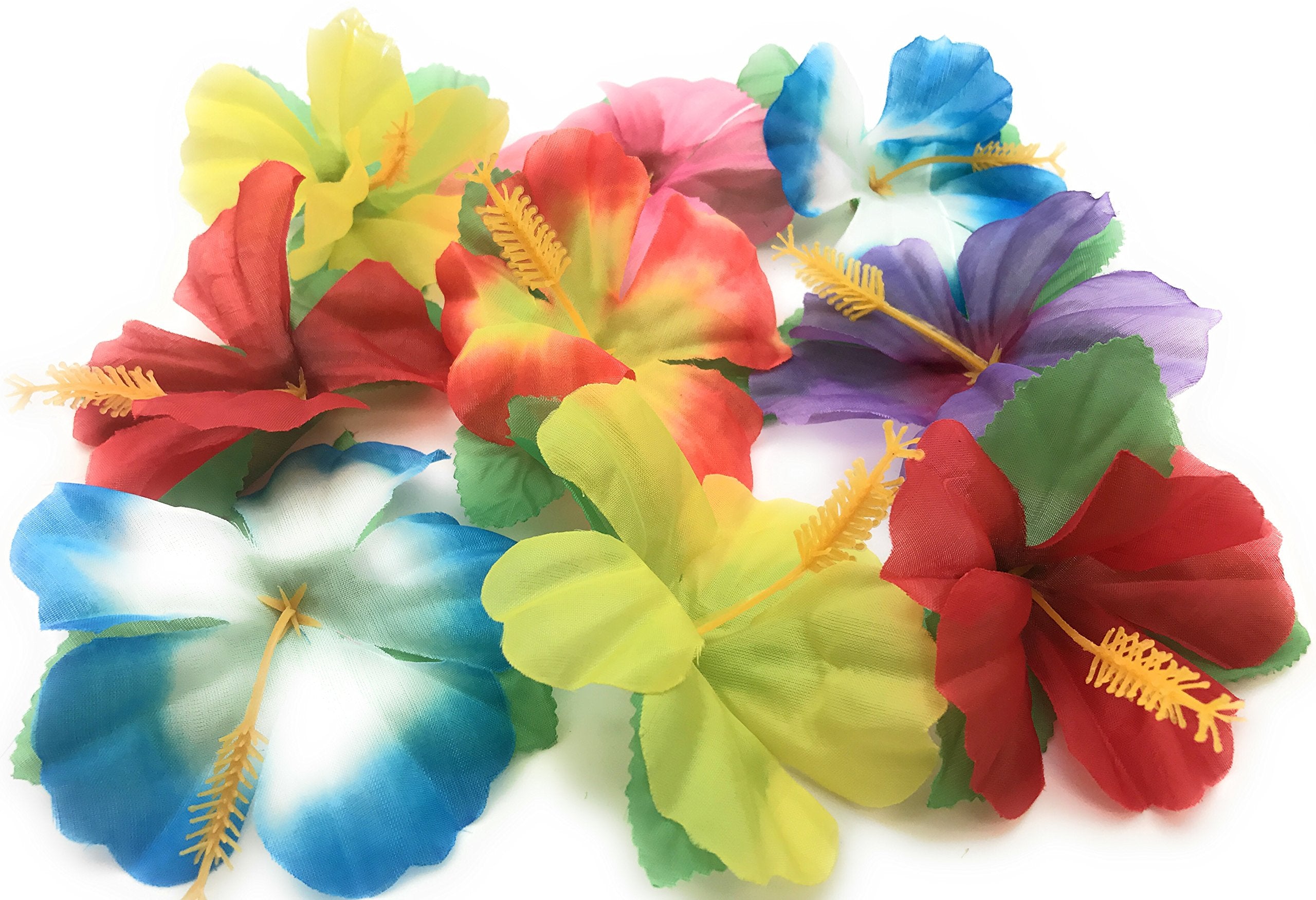 Oojami Hibiscus Flowers for Tabletop Decoration