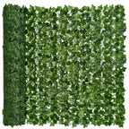 Dearhouse Artificial Ivy Privacy Fence Wall Screen, 39.3X236.2Inch Artificial Hedges Fence And Faux Ivy Vine Leaf Decoration For