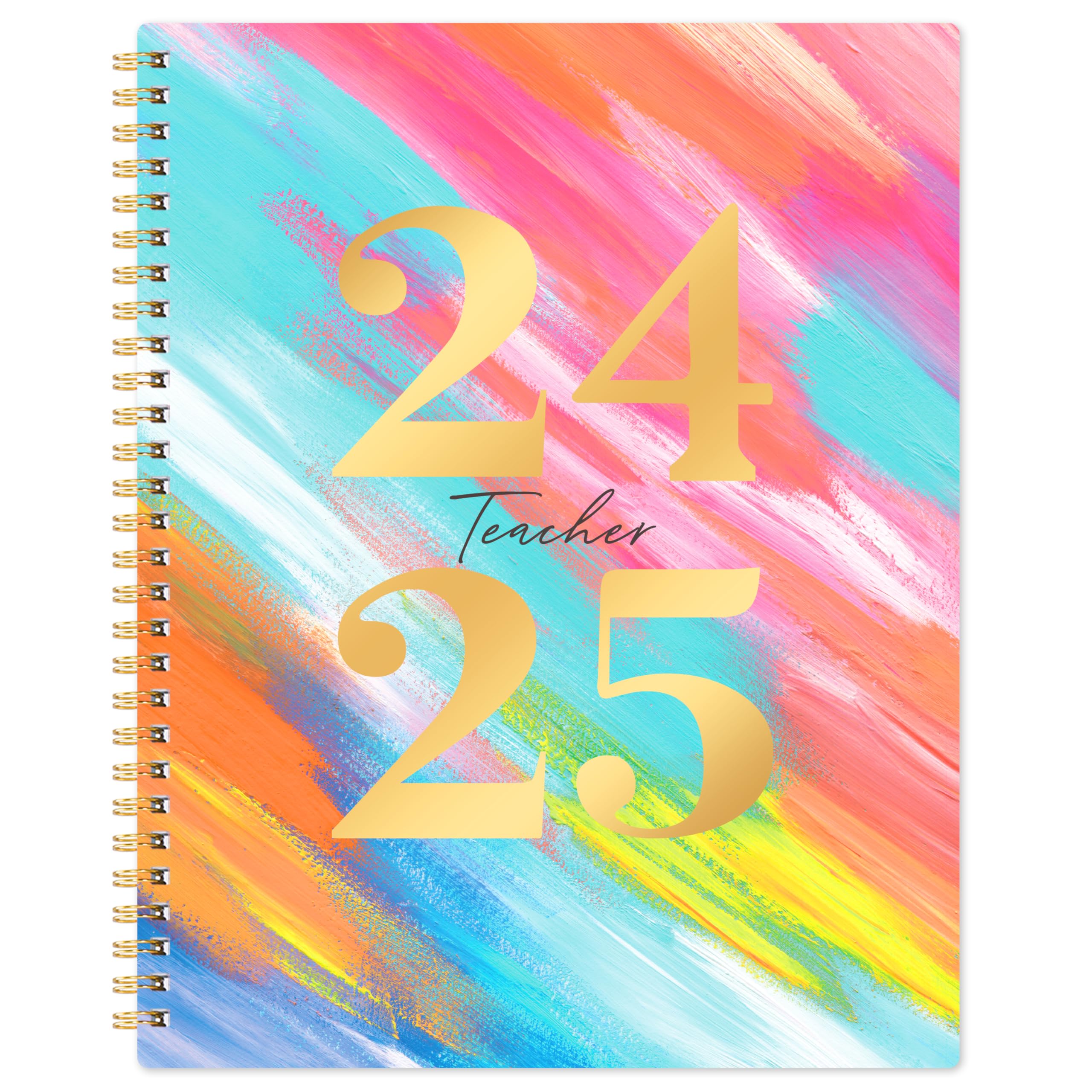 Teacher Planner 2024-2025 - 2024-2025 Weekly & Monthly Lesson Plan Book, July 2024 - June 2025, 8' X 10', Academic Planner 202