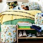 Vera Bradley Women'S Decorative Throw Pillow With Removeable Hypoallergenic Insert, Perennials Gray, One Size