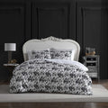 Betsey Johnson - Twin Duvet Cover, Soft Bedding Set With Matching Shams, Ideal Bed Essentials (Betsey'S Toile Black, Twin)
