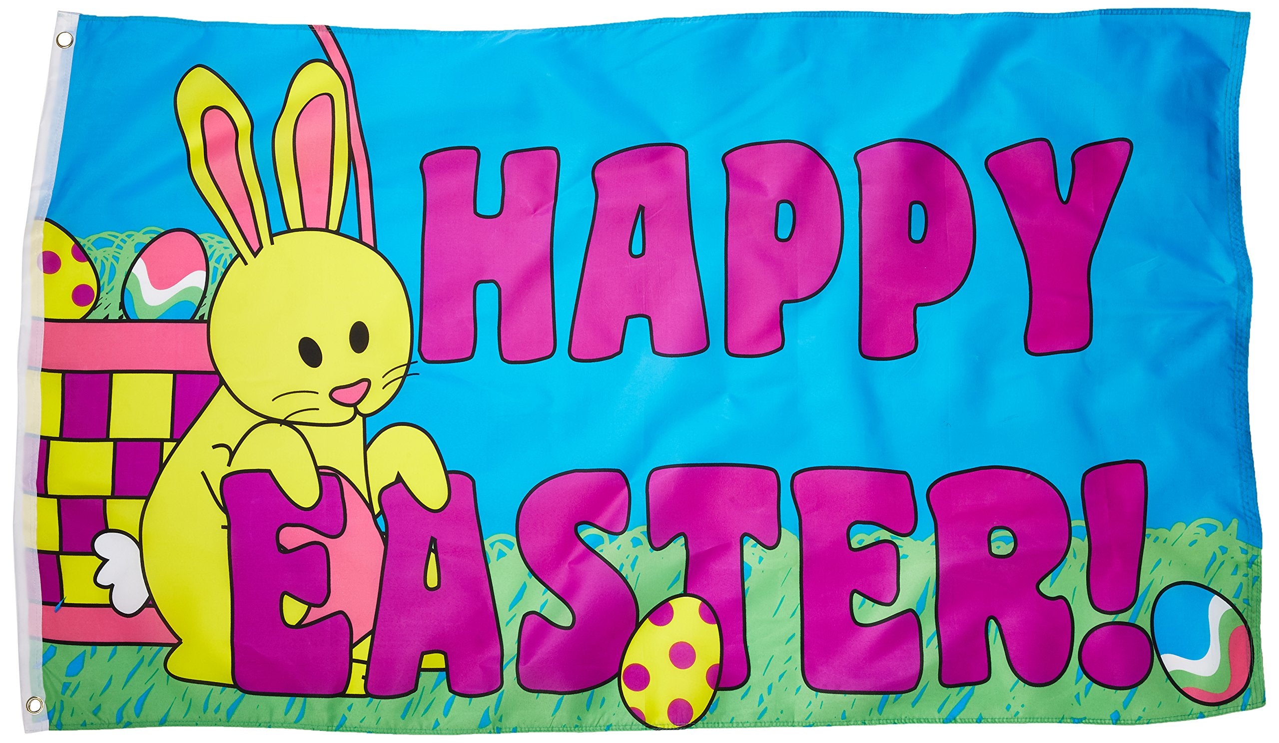 Quality Standard Flags Hpfhappyeaster Happy Easter Flag, 3 By 5'