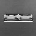 Raxon Innovation Stainless Steel Round Shape Double Soap Dish l Soap Case I Soap Holder I Soap Stand Corrosion Free Double Soap