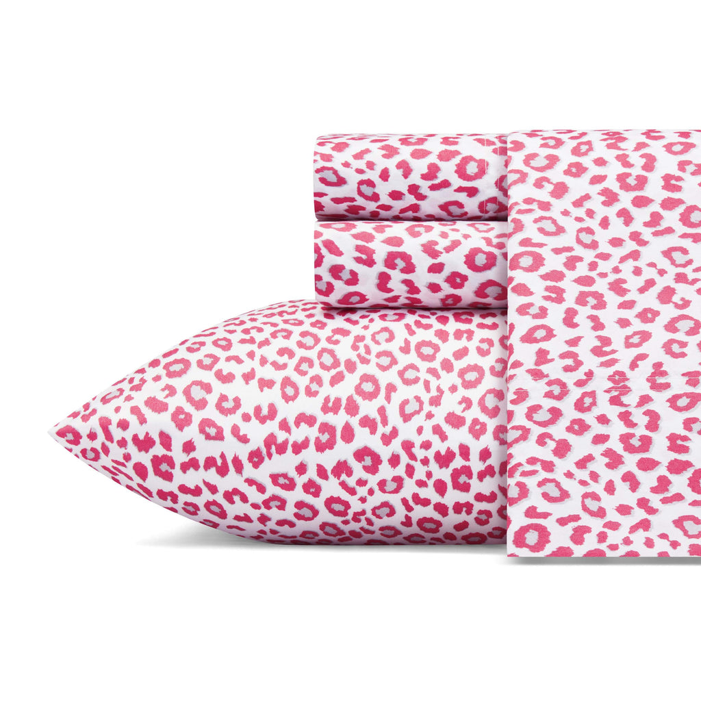 Betsey Johnson - Twin Xl Bed Sheets, Soft & Lightweight Bedding, Fade & Wrinkle Resistant (Leopard, Twin Xl)