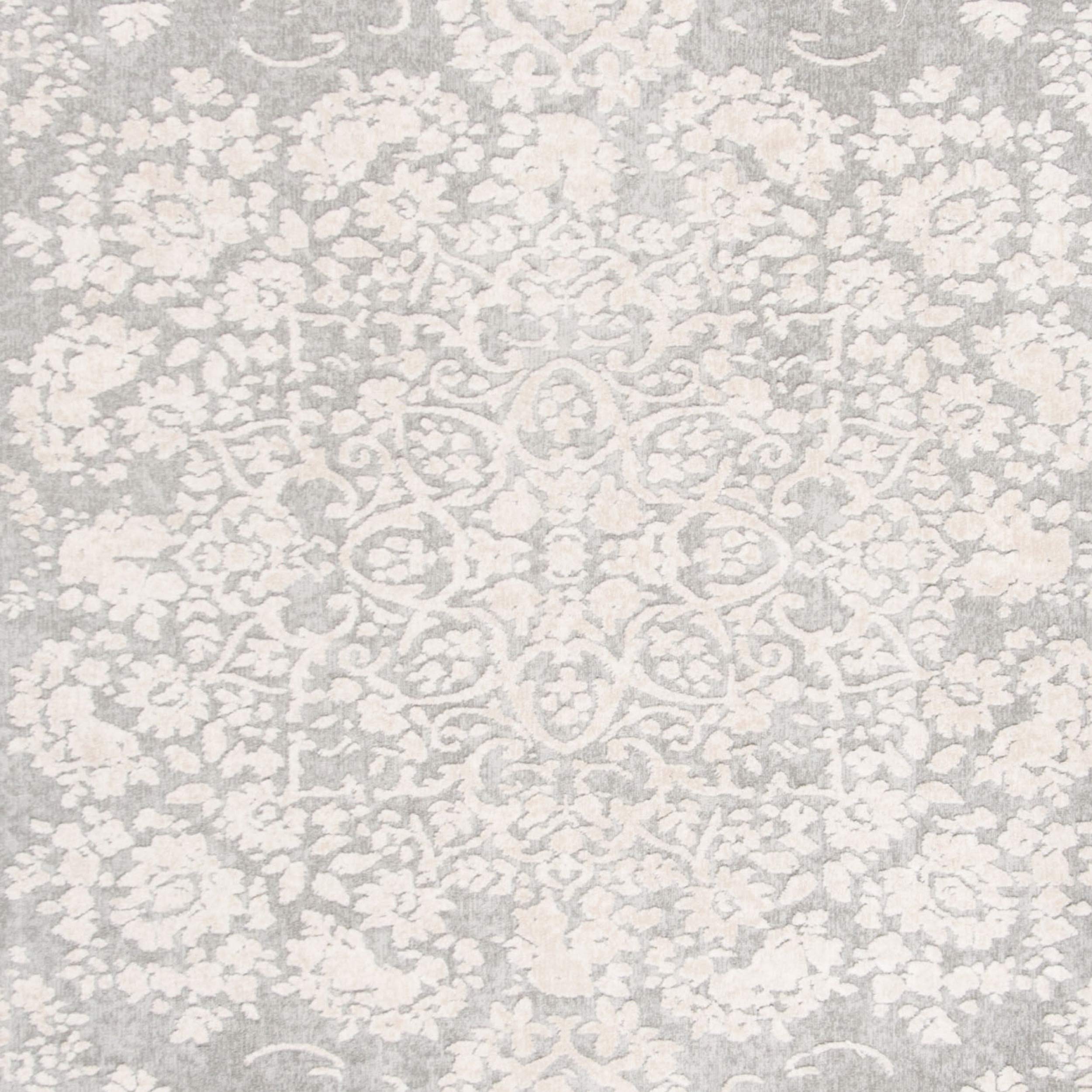 Safavieh Reflection Collection Area Rug - 8' X 10', Light Grey & Cream, Vintage Distressed Design, Non-Shedding & Easy Care, Ide
