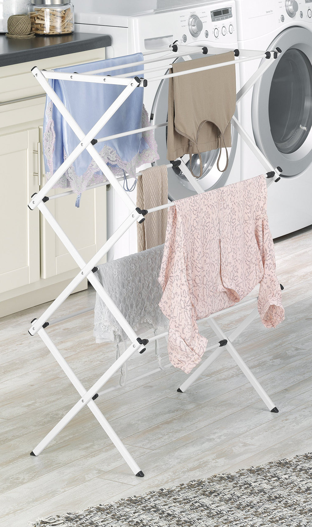 Folding Drying Rack White