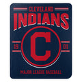 Northwest Mlb Cleveland Indians 50X60 Fleece Southpaw Designblanket, Team Colors, One Size