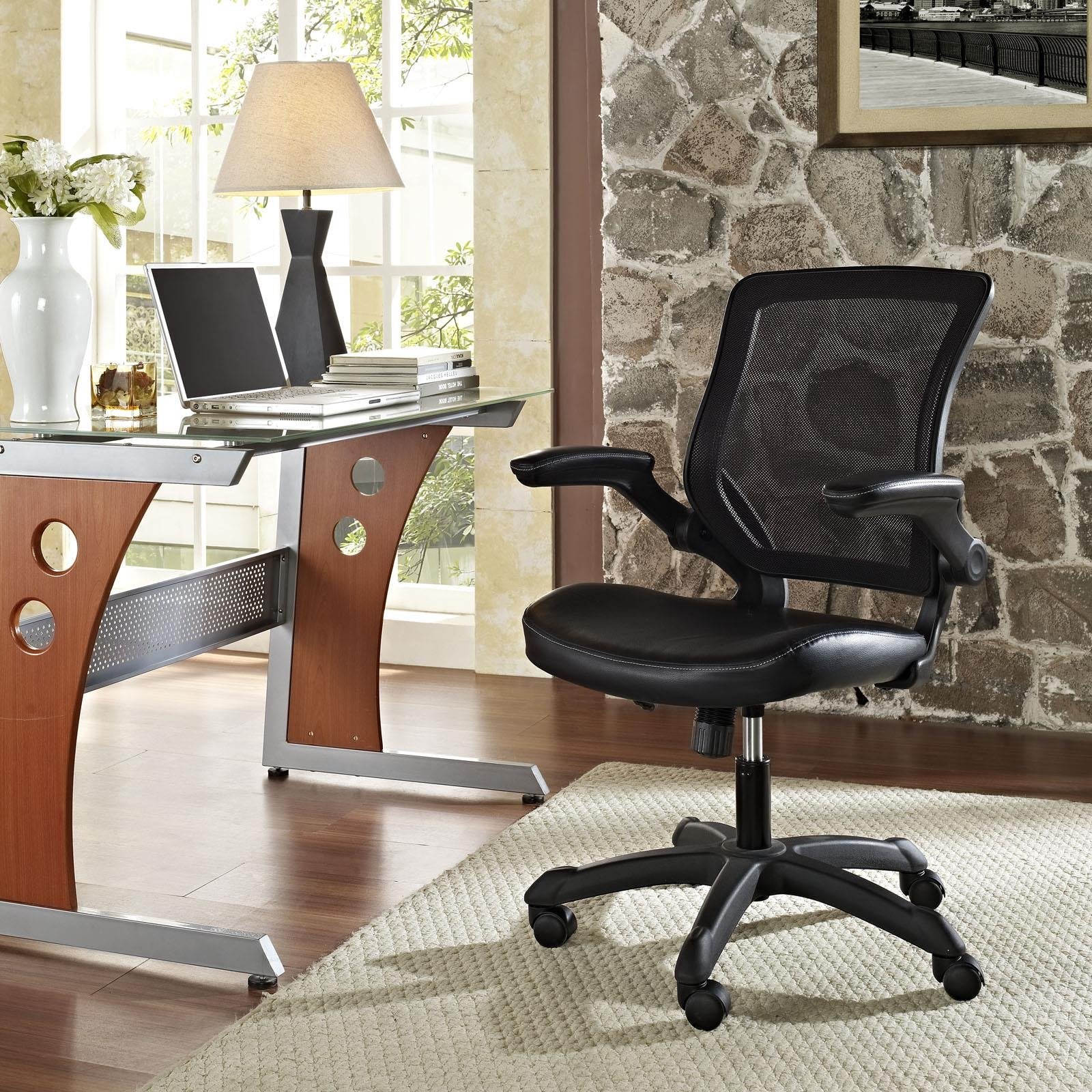 Modway Veer Vinyl Office Chair, Multiple Colors