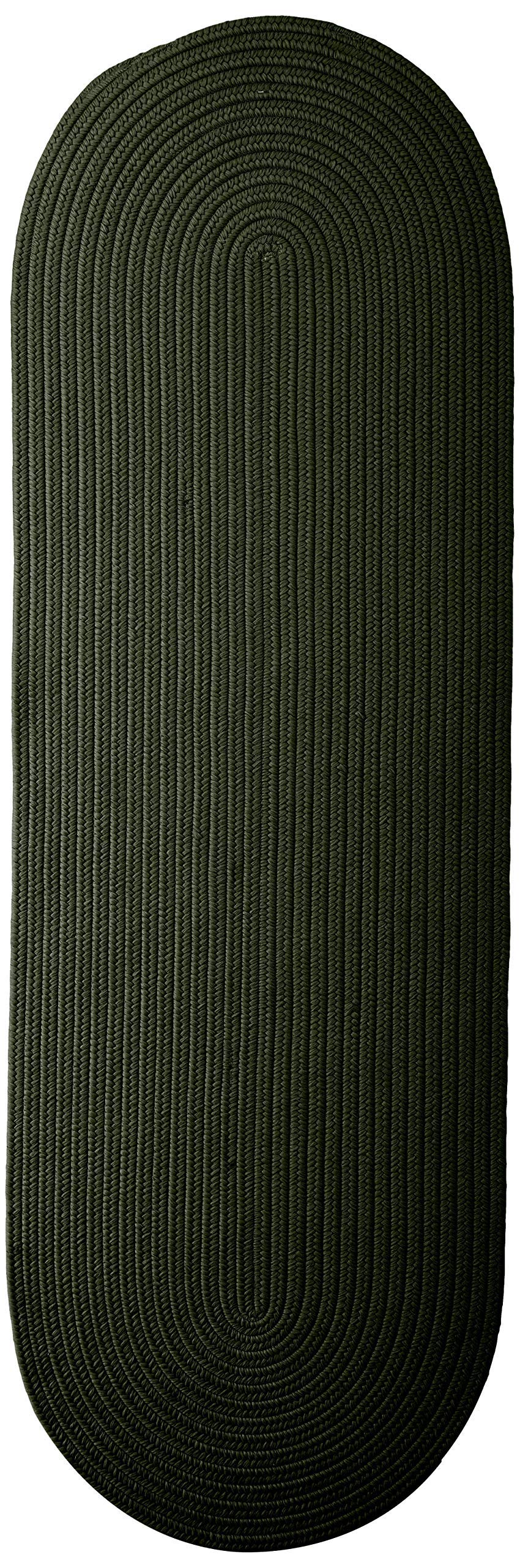 Colonial Mills Boca Raton Runner Rug 2X9 Dark Green