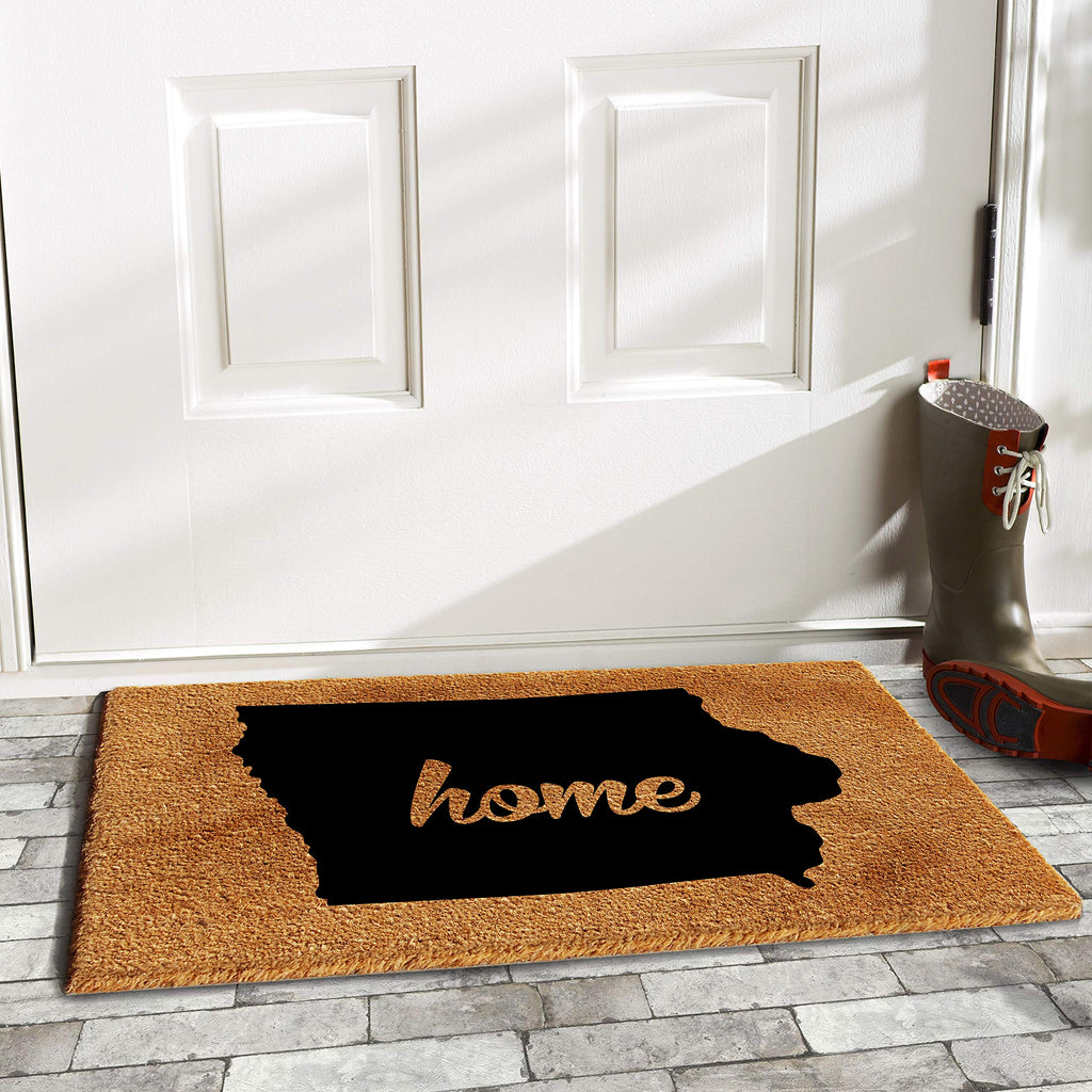 Calloway Mills 105231830 Lowa Doormat, 18' X 30', Natural/Black