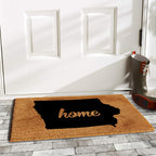 Calloway Mills 105231830 Lowa Doormat, 18' X 30', Natural/Black