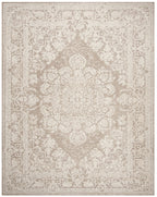 Safavieh Reflection Collection Area Rug - 9' X 12', Beige & Cream, Vintage Distressed Design, Non-Shedding & Easy Care, Ideal Fo