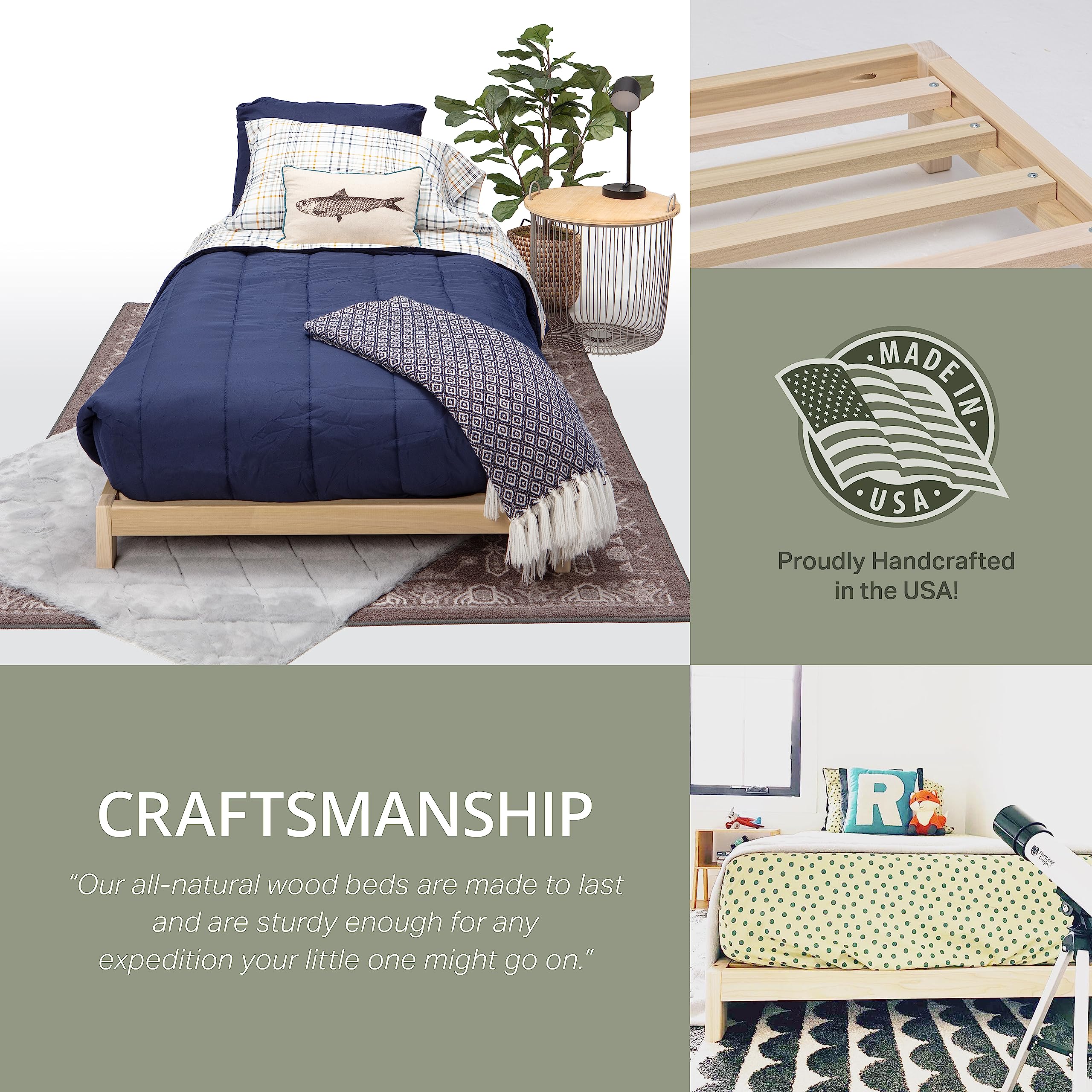 American Furniture Classics Model Twin Platform Twin Size Platform Bed