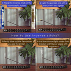 Trumiri Incense Sticks - Combo Pack Of 35 Insence-Sticks - 15 Nag Champa + 20 Frankincense - Insenses - Insents - Incents - Insc