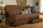 Kodiak Furniture Tucson Full Size Futon Set, Marmont Mocha